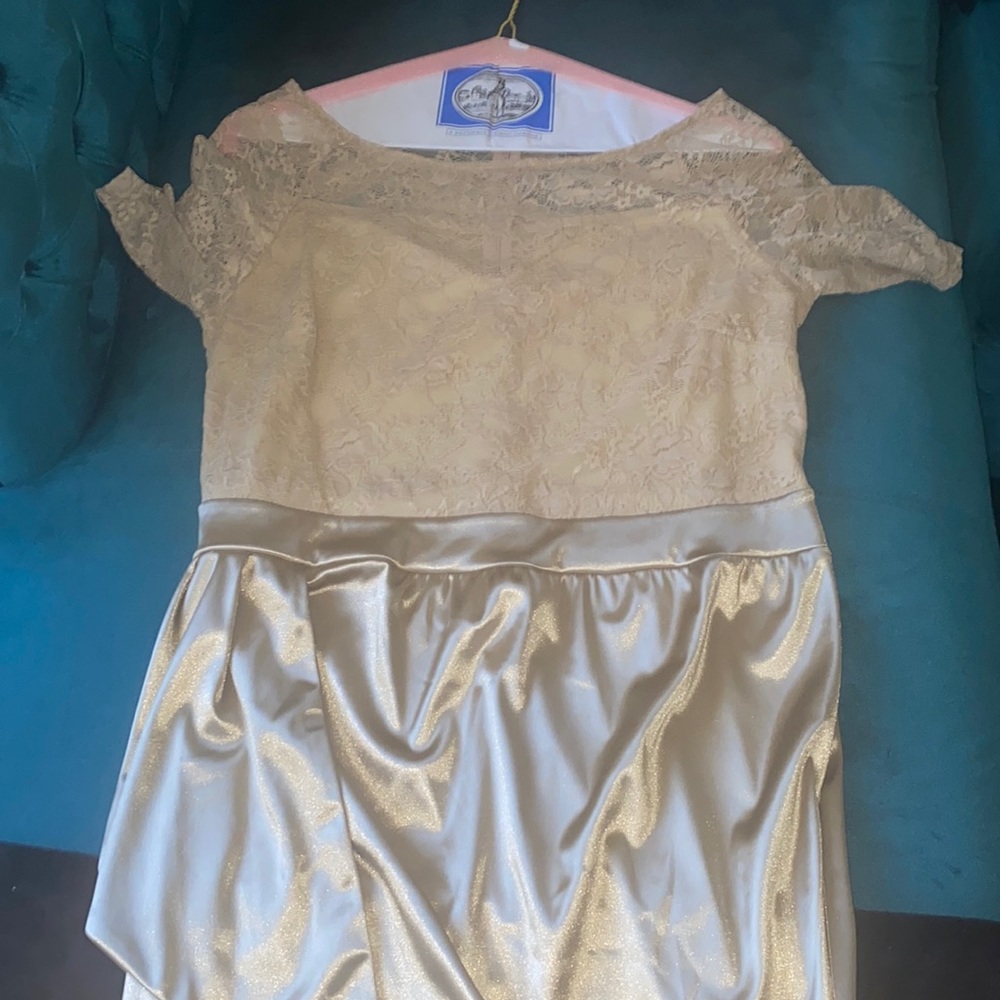 Gold dress XL